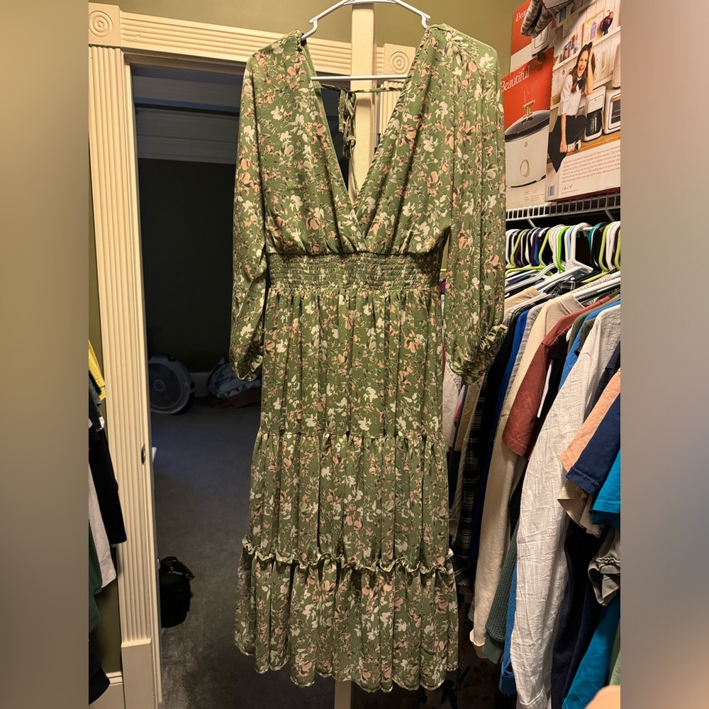 Midi Baltic Born Floral Dress
